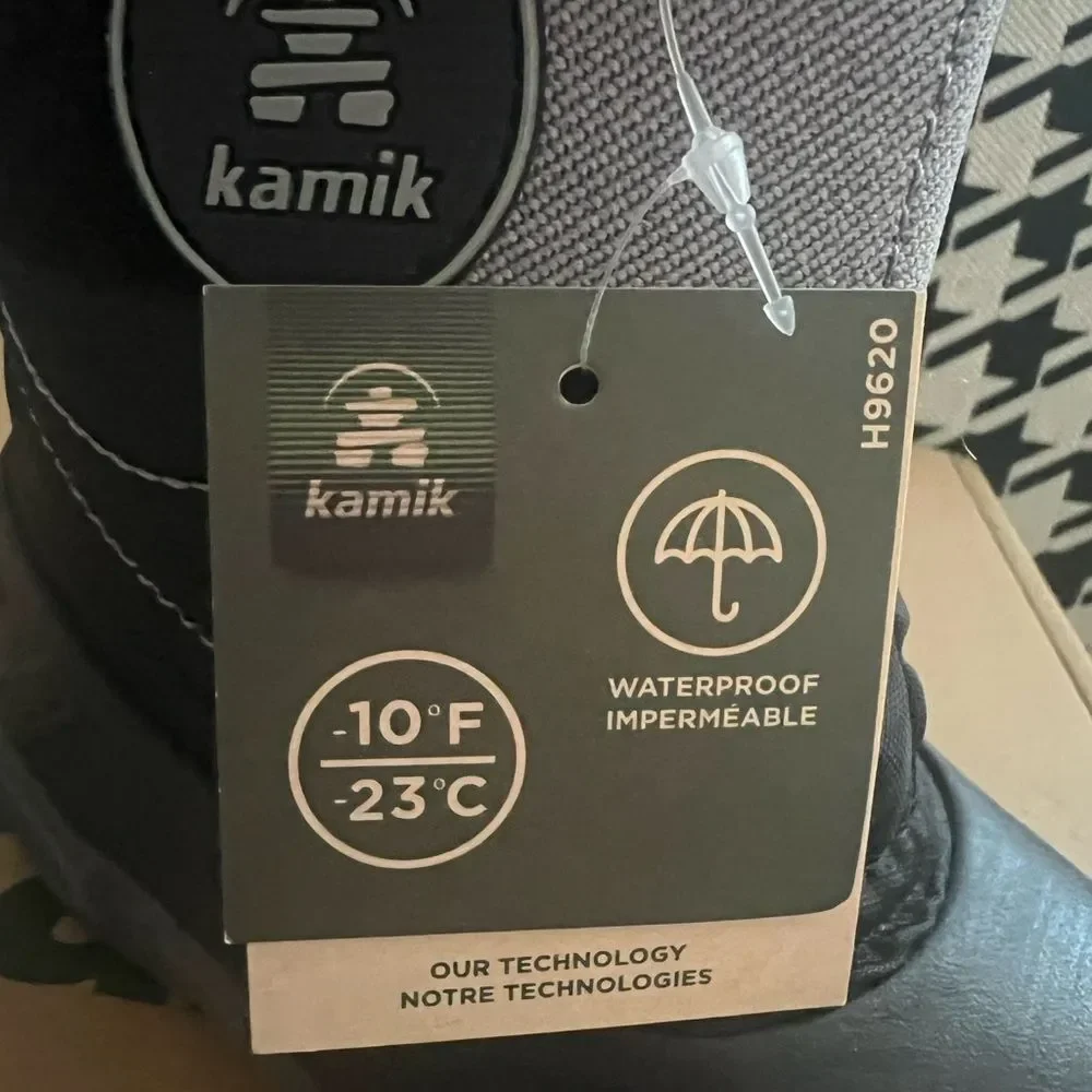 Kamik Snowbug5 Boys' Waterproof Snow Boots‎ Infant/Toddler- Size 5